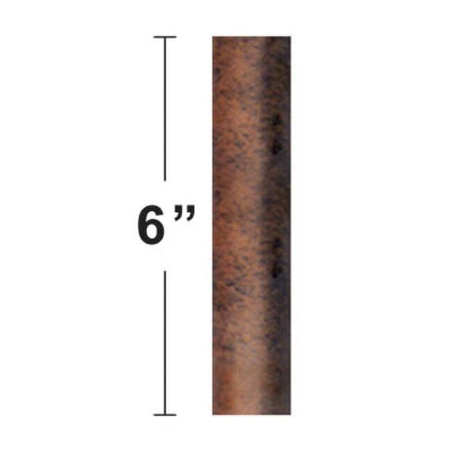 Vaxcel Lighting 6" Downrod for 9 Ft Ceilings - Royal Bronze