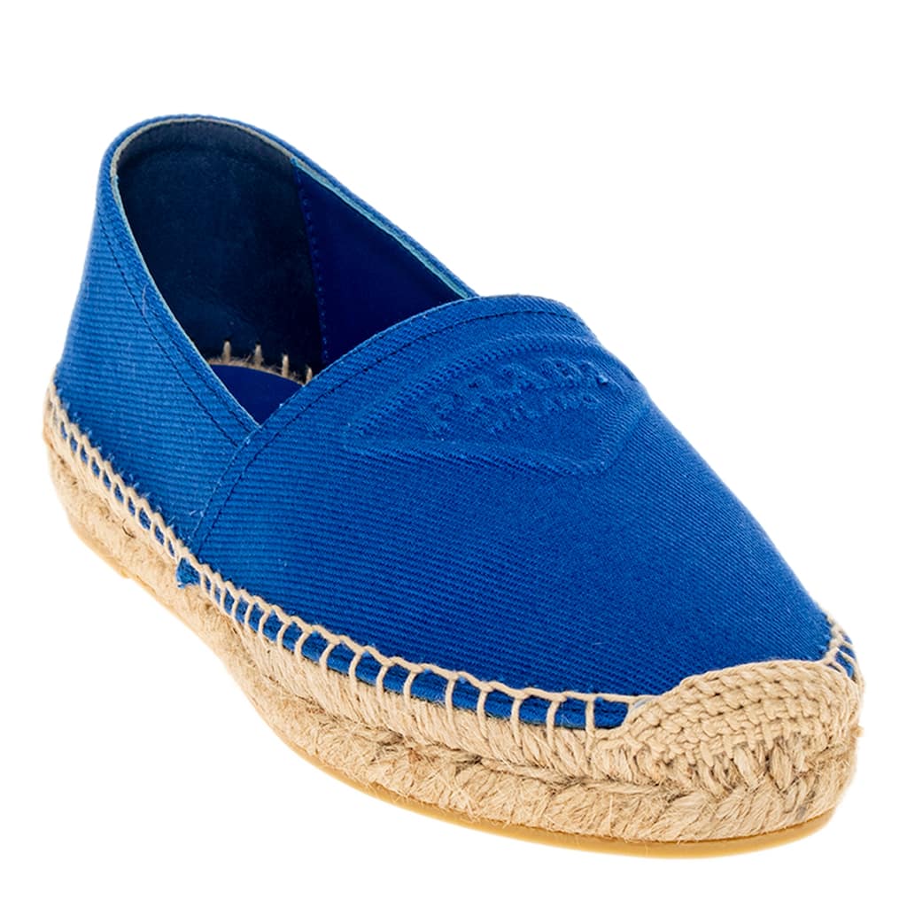 Prada Cotton Drill Espadrilles