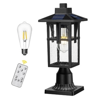 Dusk to Dawn Outdoor Lamp Solar Post Light
