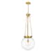 Option Clear / Satin Gold