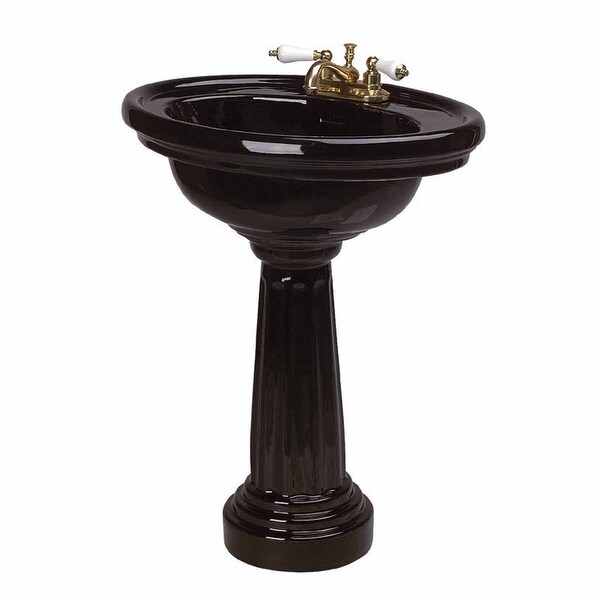 Bathroom Pedestal Sink Black China Deluxe Philadelphia ...
