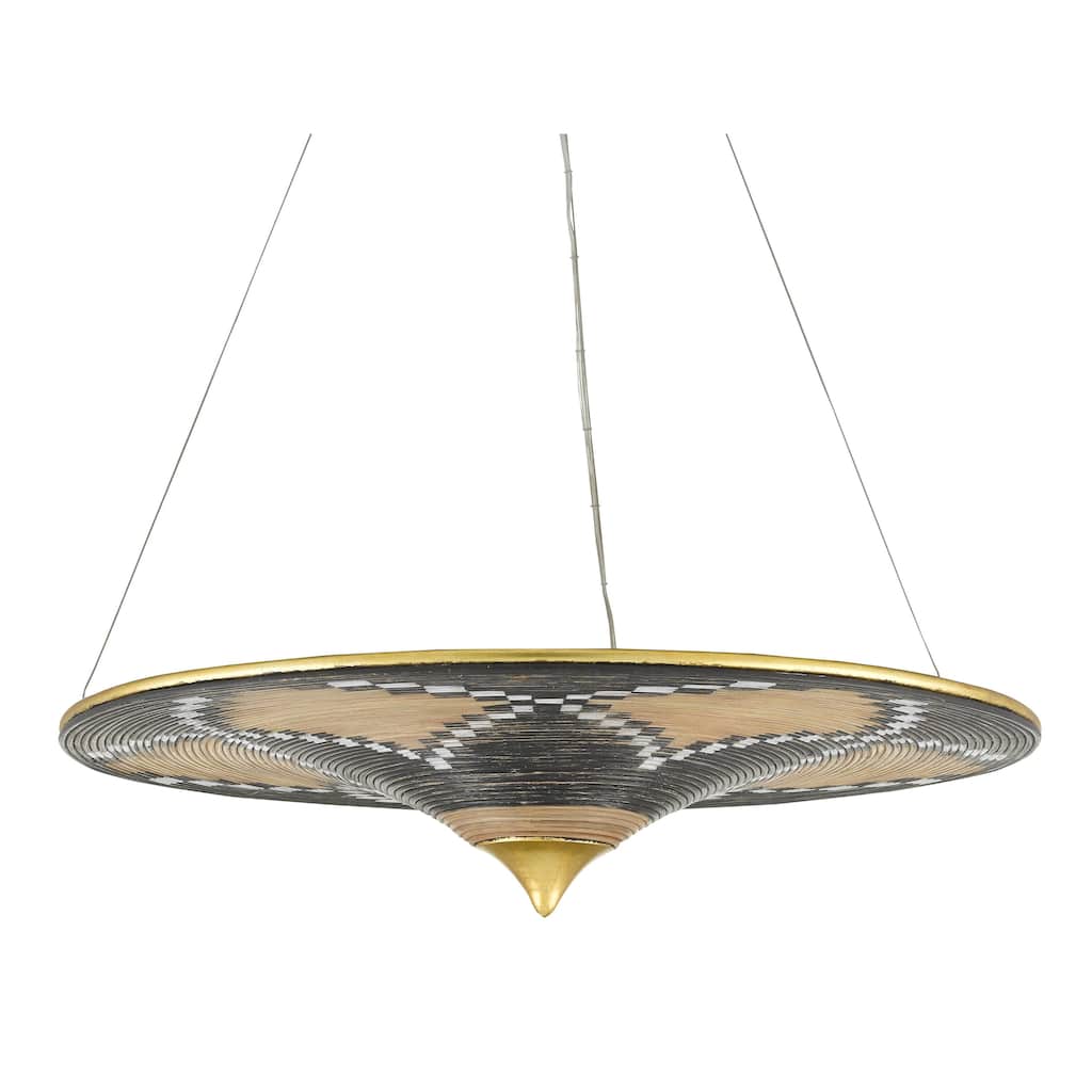 Currey & Company Canaan Chandelier - 6.5"h x 31.75"dia