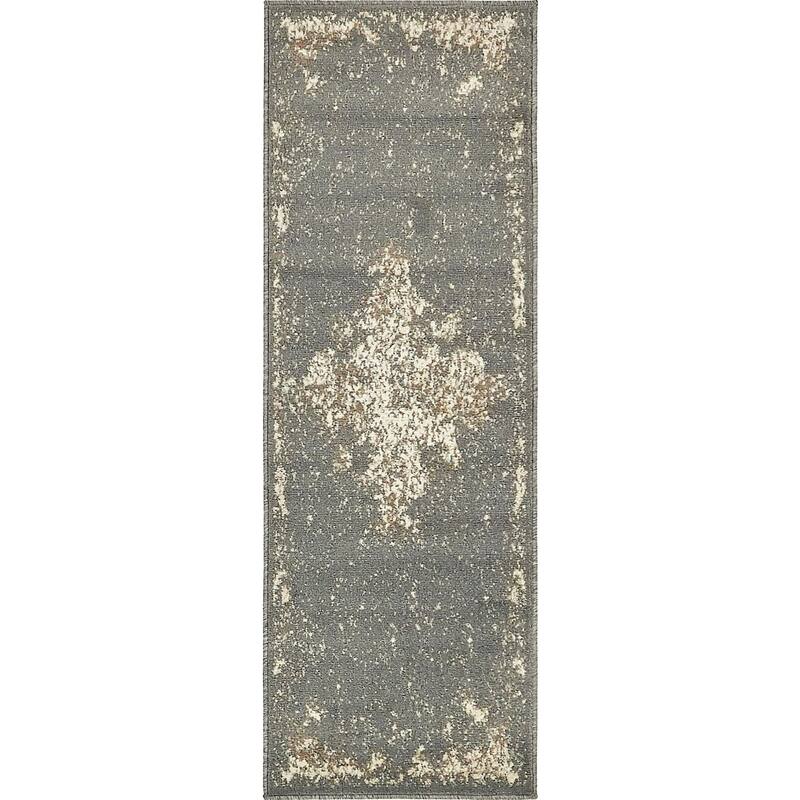 Contemporary Daisy Collection Area Rug