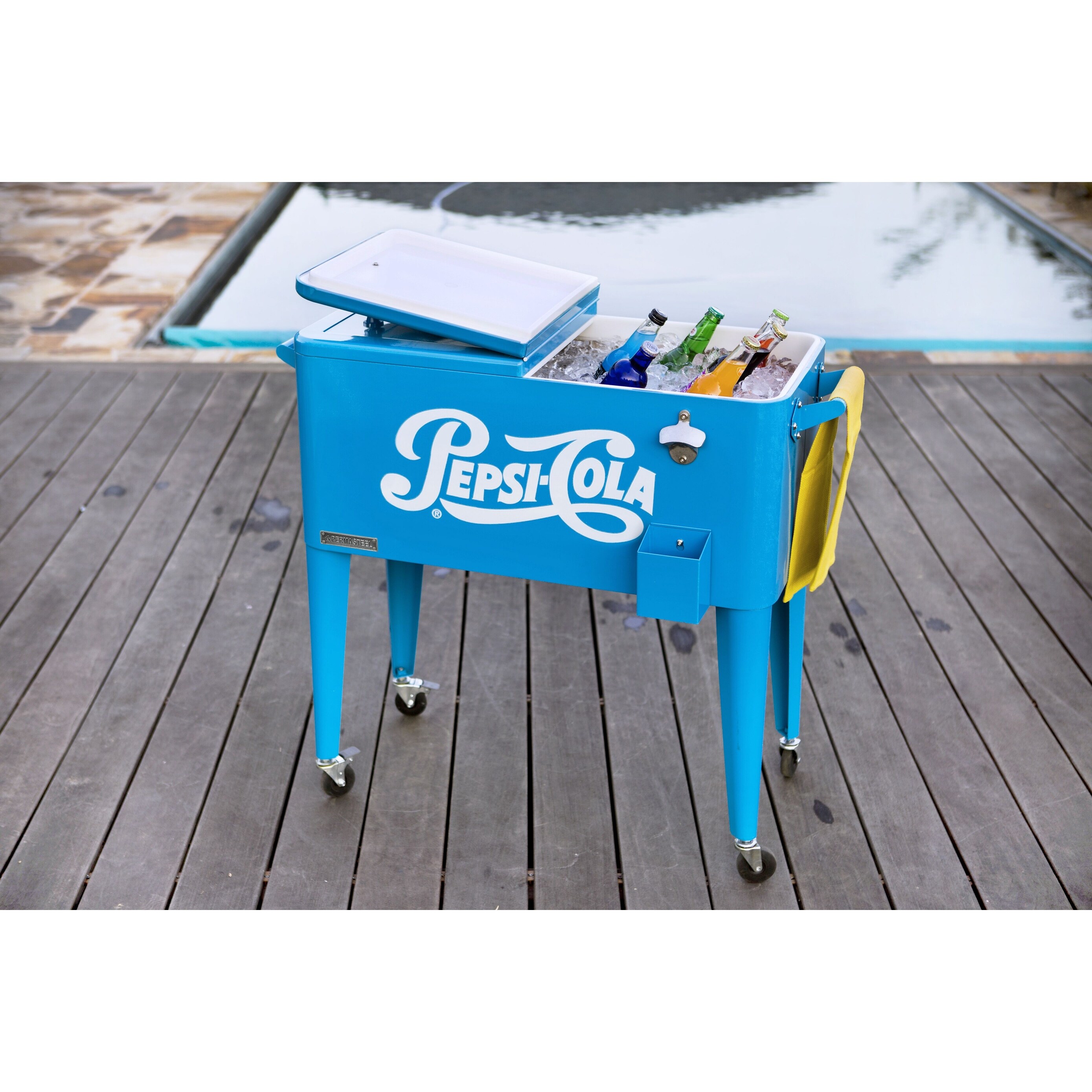 Shop Permasteel 80 Qt Patio Cooler Overstock 17040622