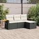 Option Black and cream with storage