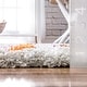 preview thumbnail 3 of 10, Nuloom Tatyana Moroccan Diamond Trellis Shaggy Area Rug - 2'8" x 12' Runner