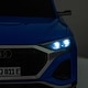 preview thumbnail 9 of 34, 12V Licensed Audi SQ8 for Kids Electric Car with Dual Drive, Blue, 2-Seat