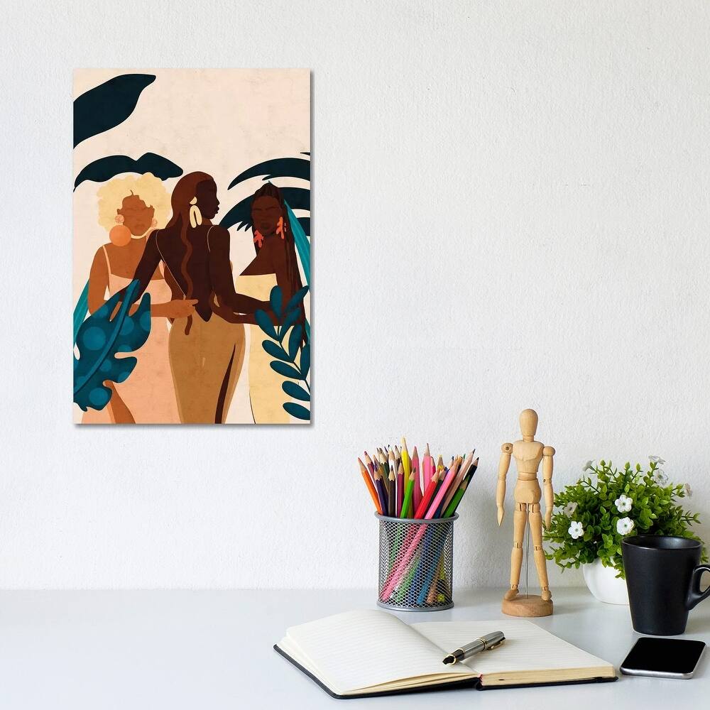 iCanvas "Sisters" by Reyna Noriega Canvas Print