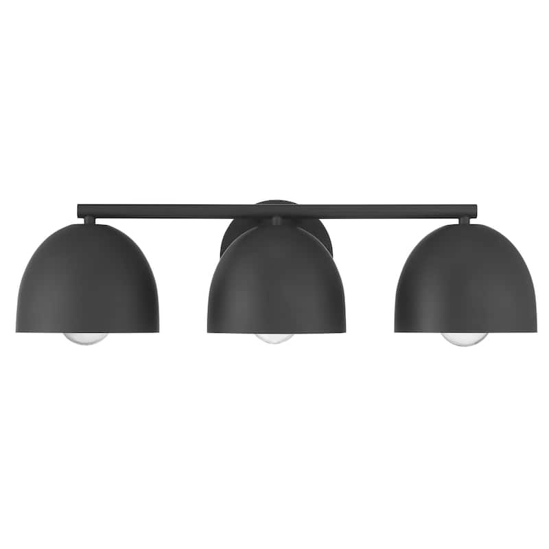 Hunter Erling 3-Light Bathroom Vanity Wall Light - Modern, Contemporary, Transitional