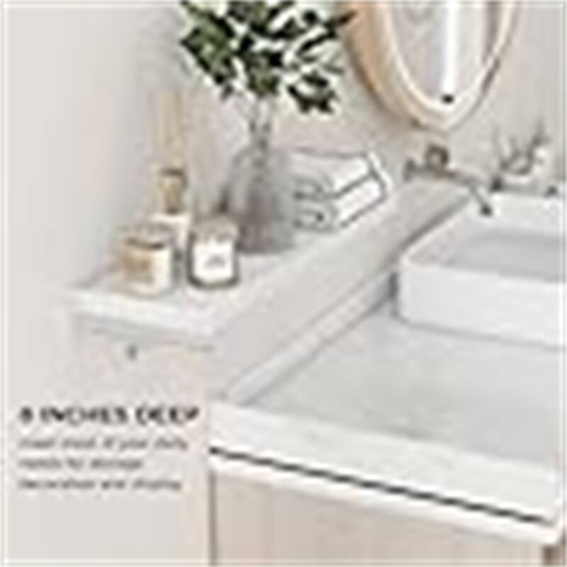 Floating Shelves for Wall - 8"D x 36"W x 1.2"H