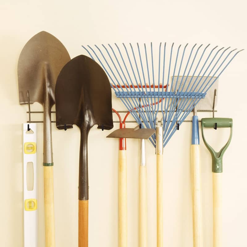 ClosetMaid 6-Hook Long Handle Tool Hang-Up