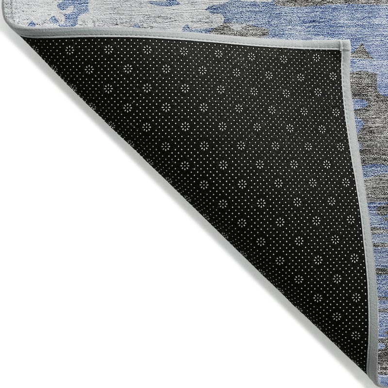 Machine Washable Indoor/ Outdoor Chantille Modern Ombre Rug