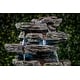 preview thumbnail 2 of 3, Multi-Level Stone Fountain With 9 LED Lights