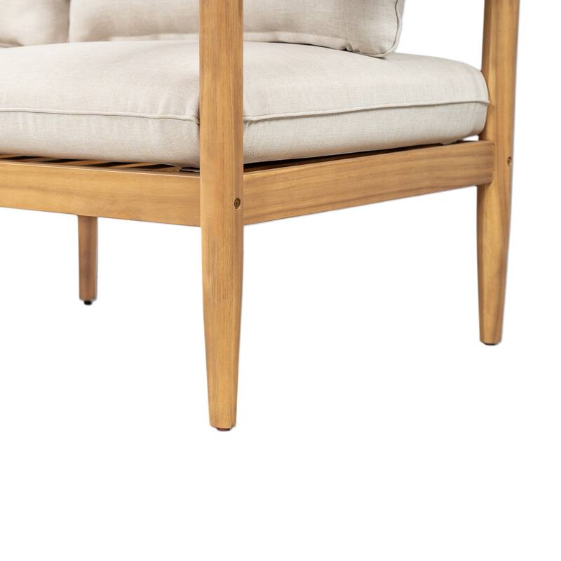 Christopher Knight Home - Jinx Outdoor Acacia Wood Loveseat