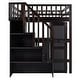 preview thumbnail 13 of 55, Full Loft Bed with Stairs & Built-in Desk and 5-in-1 Storage, 350lb Capacity