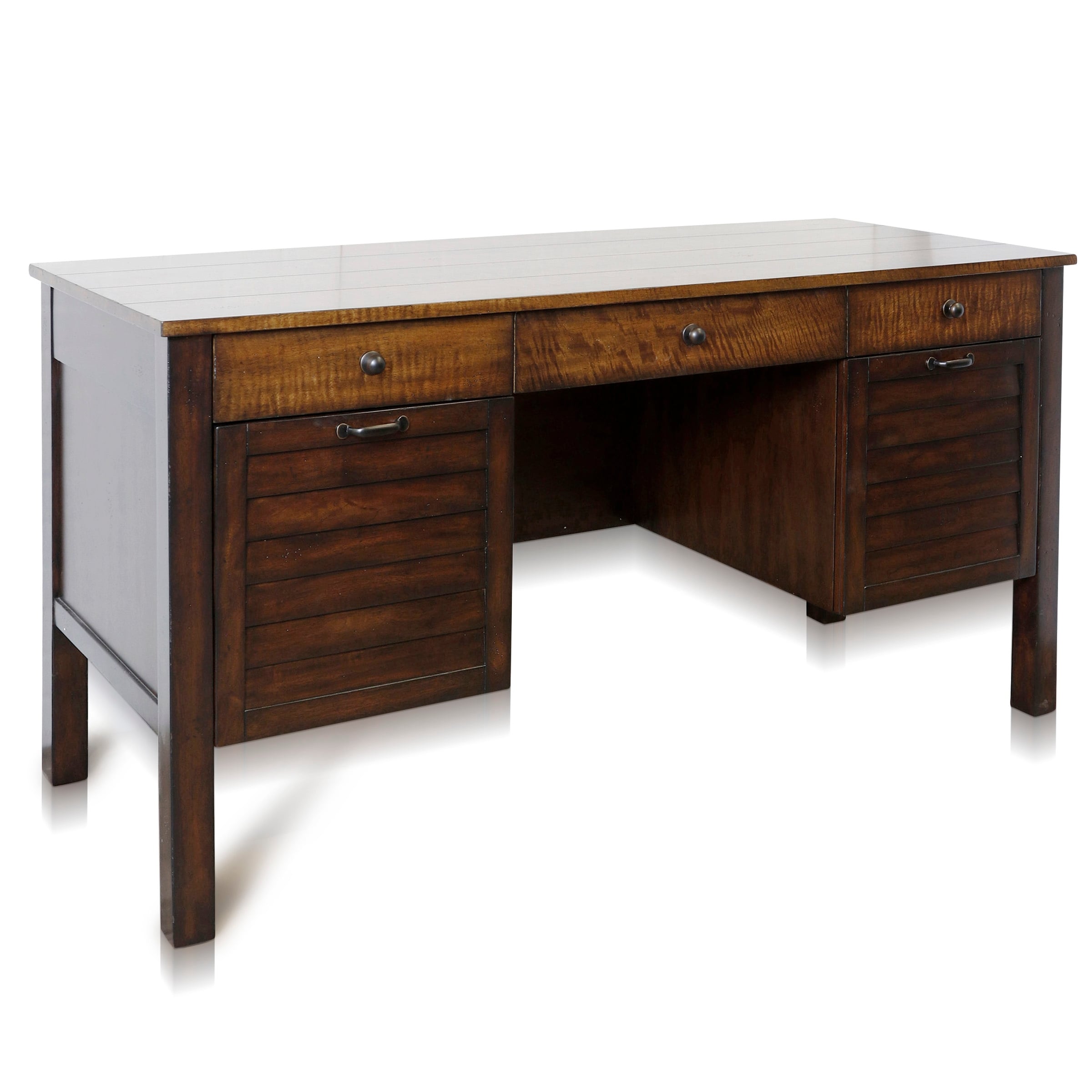Solid mahogany discount desk