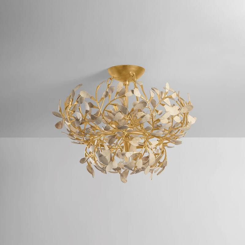 Hudson Valley Lighting 4454 Maybrook 4 Light 22" Wide Semi-Flush