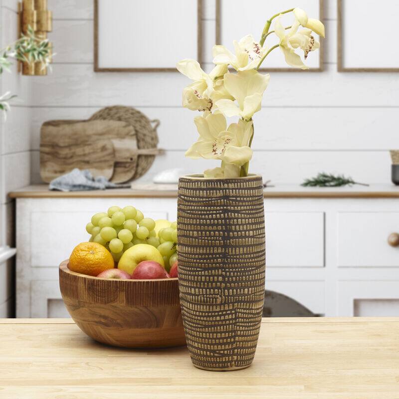 Elements Swirl Vase, 11 Inch