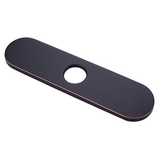 WOWOW Stainless Steel Kitchen Sink Faucet Hole Cover Deck Plate