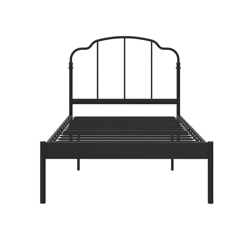 RealRooms Camie Adjustable Height Metal Bed Frame