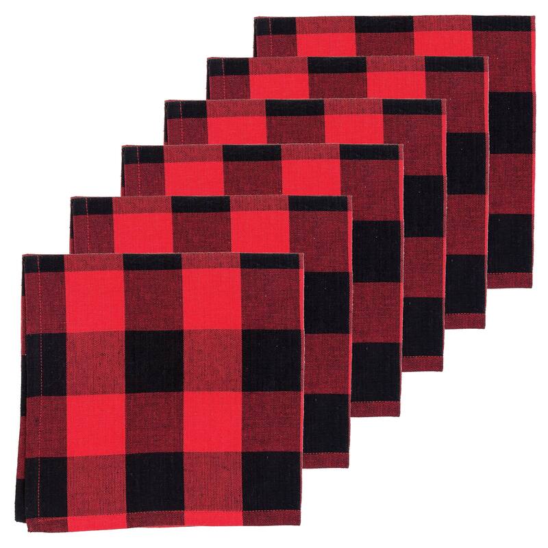 Franklin Black July 4th Napkin Set of 6