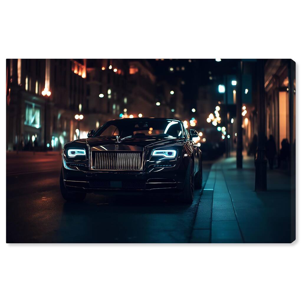 Phantom's Gleam Canvas by Art Remedy, Gallery Wrapped