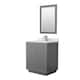 Option Dark Gray / Brushed Nickel Hardware