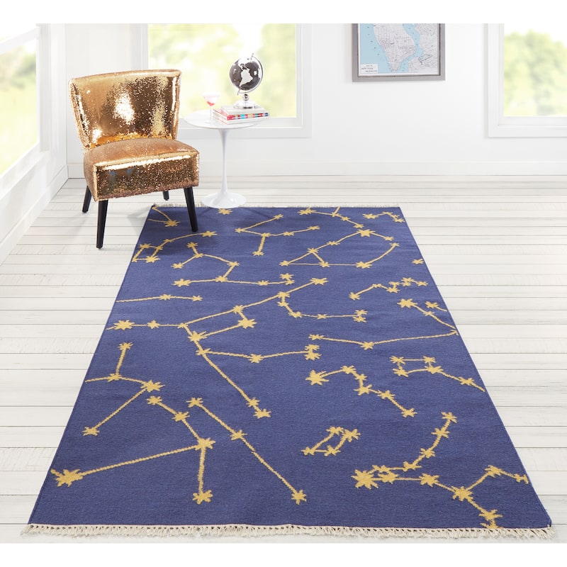 Novogratz by Momeni Jem Stella Hand Woven Flatweave Rug