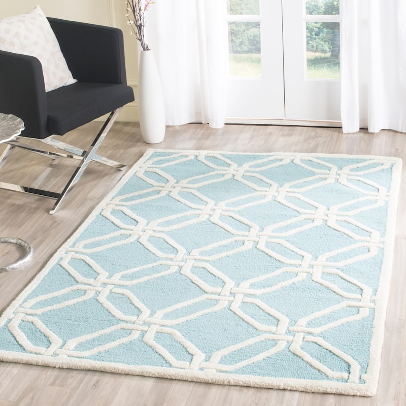 SAFAVIEH Handmade Cambridge Nhung Modern Moroccan Wool Rug