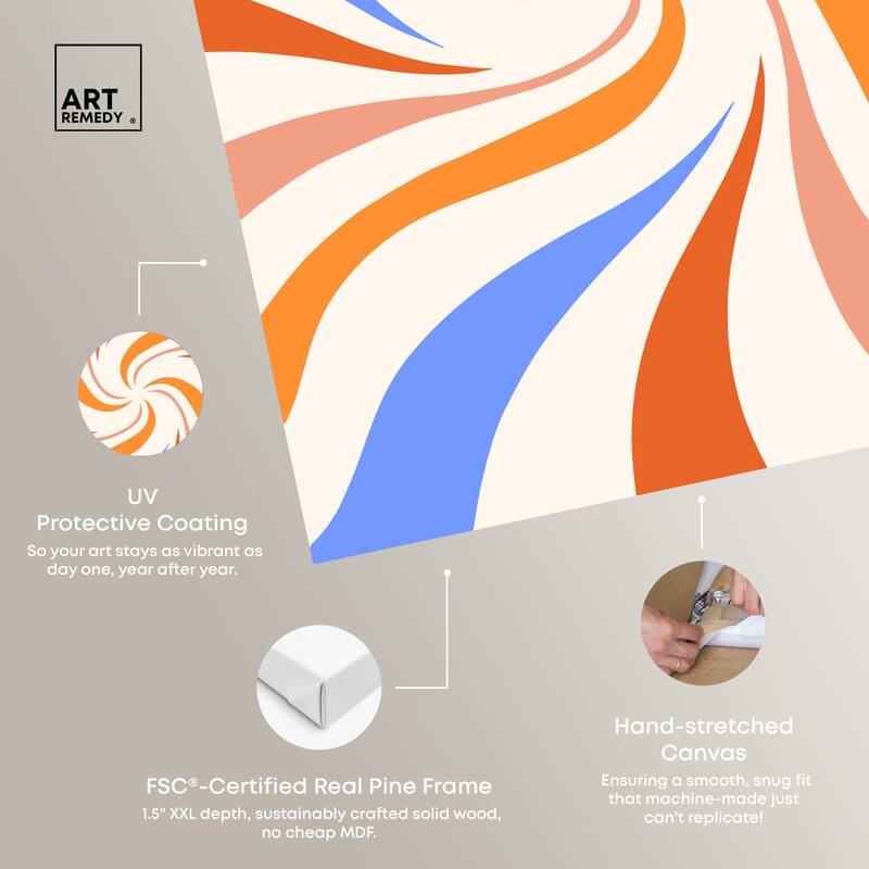 Carnaval Retro I Canvas by Art Remedy, Gallery Wrapped