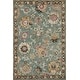 preview thumbnail 20 of 37, Alexander Home Megan Floral Hand-Hooked 100% Wool Area Rug 2' x 5' - Teal / Multi