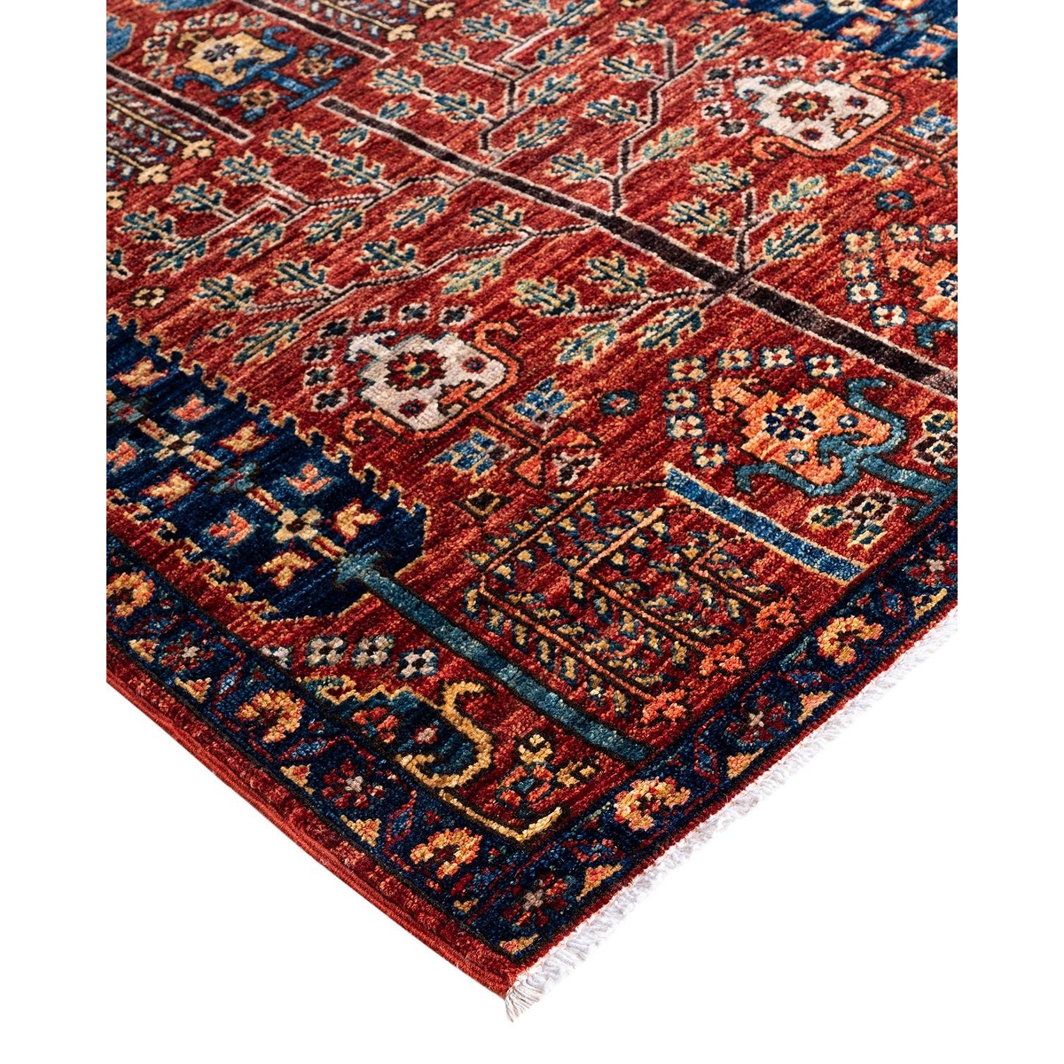 Serapi One-of-a-Kind Hand-Knotted Runner Rug - Red, 2' 8" x 9' 9" - 2' 8" x 9' 9"