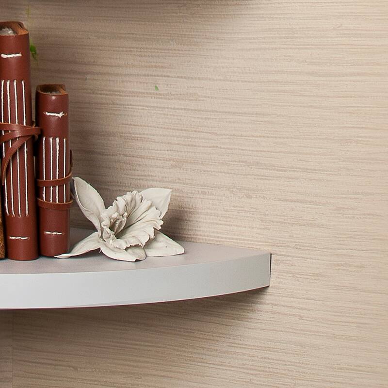 Corner Radial Shelves (Set of 2)