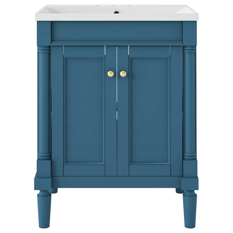 24"Bathroom Vanity with Top Sink