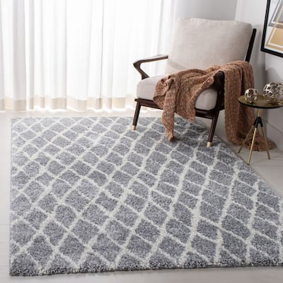 SAFAVIEH Tahoe Shag Pegguy Moroccan 1.2-inch Thick Rug