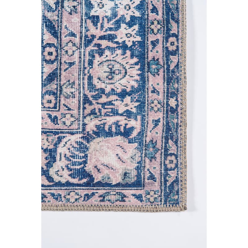 Momeni Medallion Pattern Polyester Area Rug
