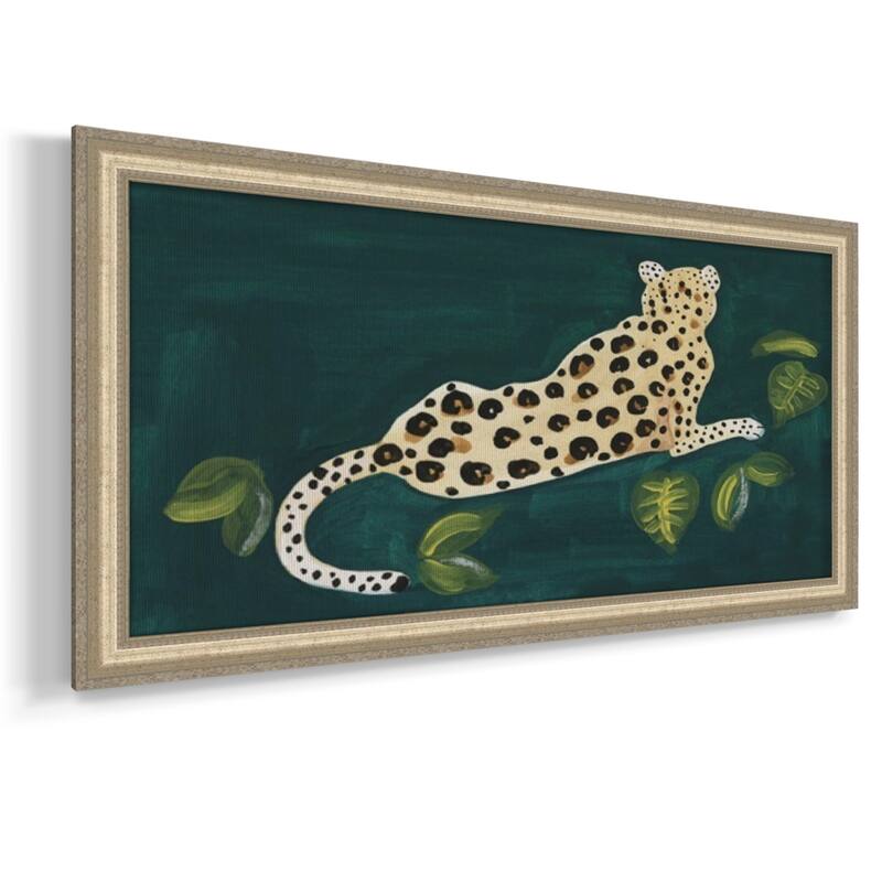 Lethargic Leopard I Premium Framed Canvas- Ready to Hang