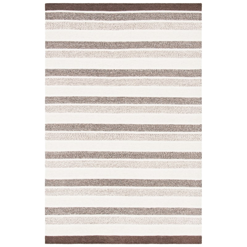 SAFAVIEH Handmade Kilim Bruneta Stripe Flatweave Wool Rug