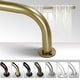 preview thumbnail 70 of 98, Energy-saving Wraparound Adjustable French Blackout Curtain Rod Set