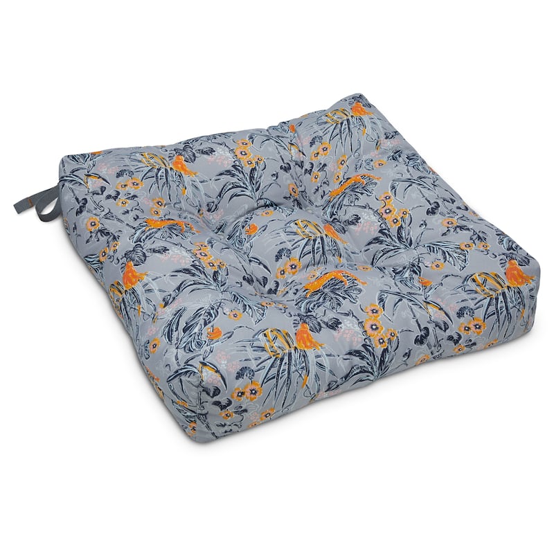 Vera Bradley by Classic Accessories Water-Resistant Patio Chair Cushions, 2 Pack, 19 Inch