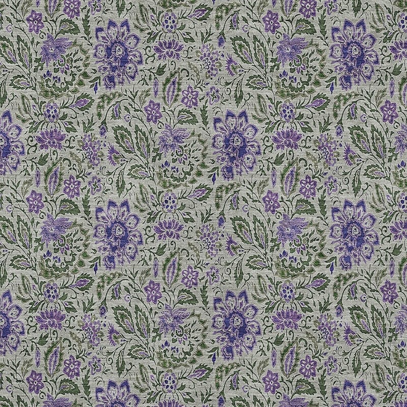HomeRoots Floral Transitional Rectangle Outdoor Rug