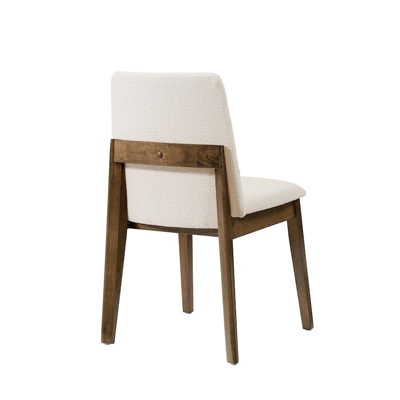 Christopher Knight Home - Arlo Modern Upholstered Solid Wood Armless Dining Chair (Set of 2)
