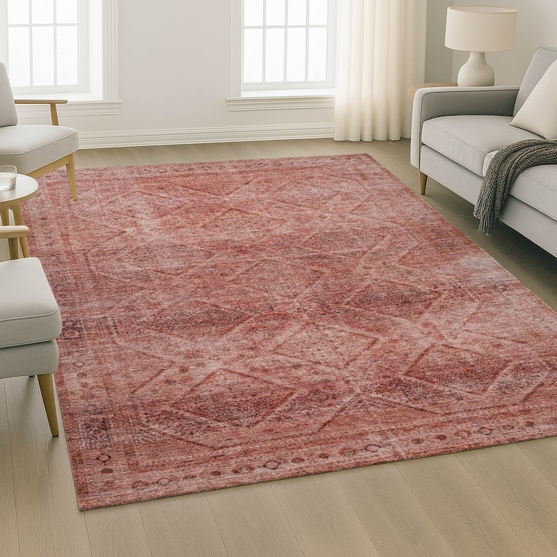Premium Washable Super Soft Boho Moroccan Mayfield Rug