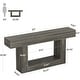 preview thumbnail 44 of 47, Farmhouse 2-Tier Entryway Table for Living Room, Hallway, Foyer