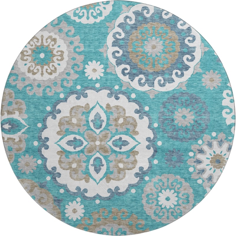 Premium Washable Super Soft Boho Suzani Mayfield Rug