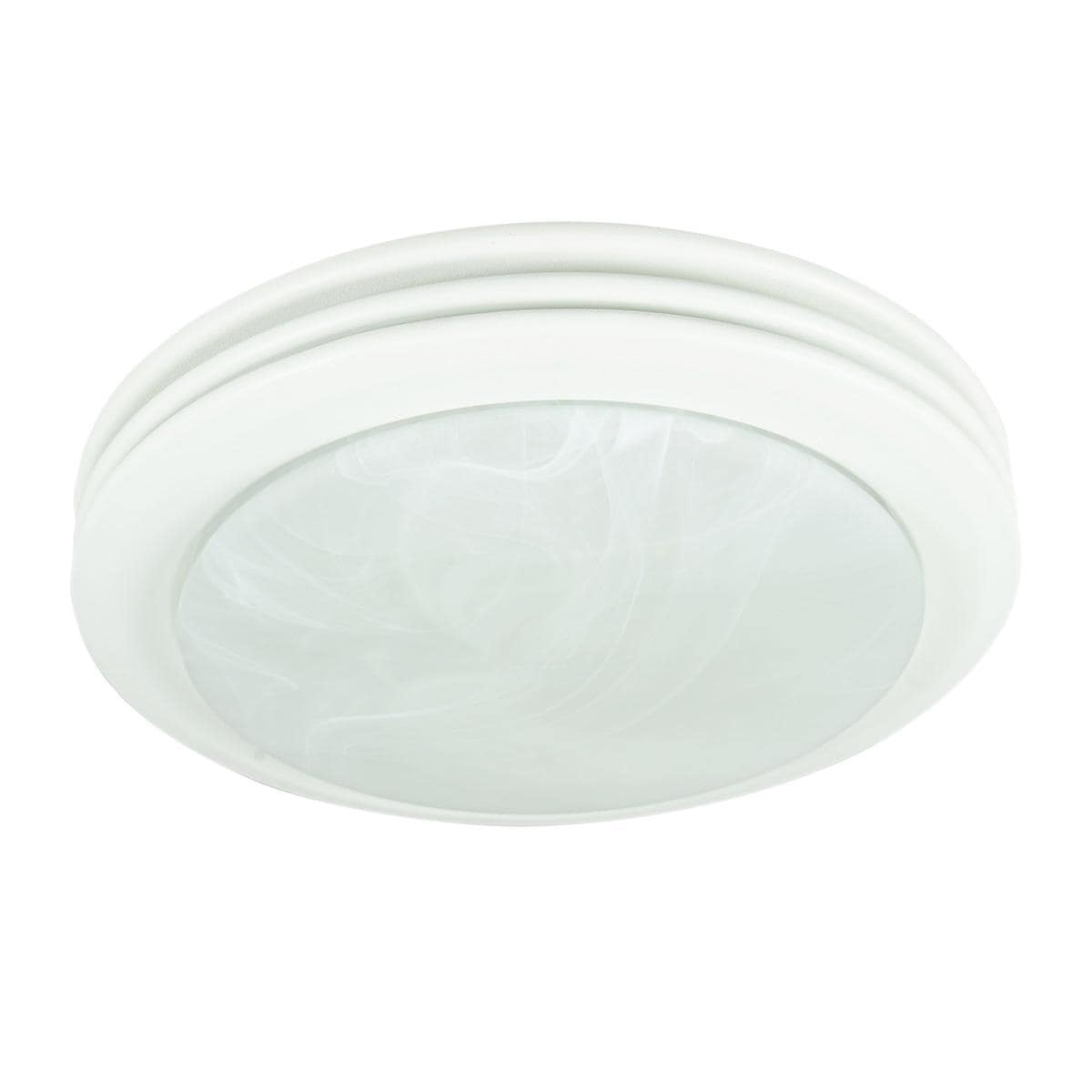 Good Housekeeping Yorkshire 80 CFM 2.5 Sones Decorative Bathroom Ventilation Exhaust Fan with Lighting