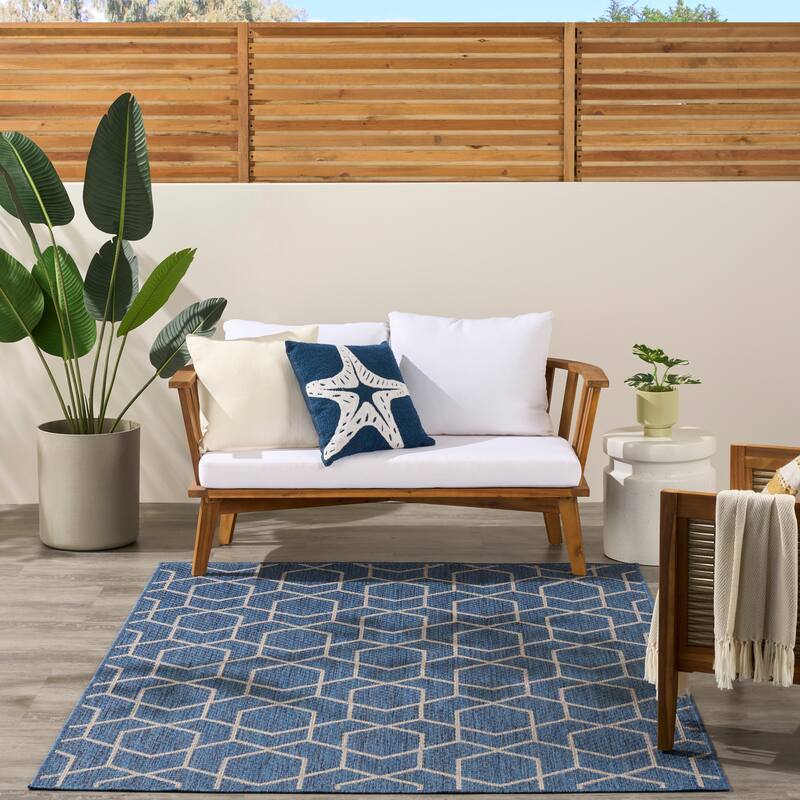 Nourison Horizon Indoor/Outdoor Geometric Area Rug