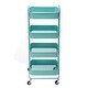 preview thumbnail 42 of 51, 4-Tier Metal Utility Cart with Wheels Storage Shelves Organizer Trolley Cart