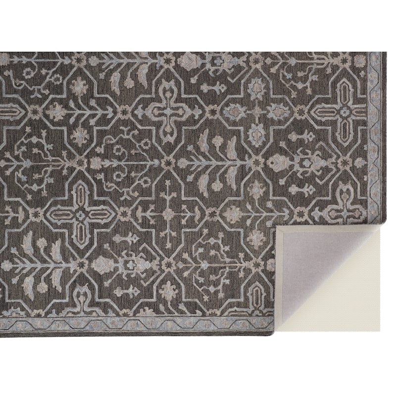 Grand Bazaar Faris Hand Tufted Oriental Traditional Area Rug