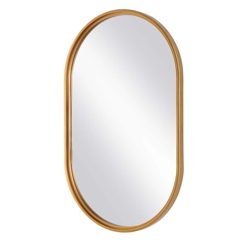 Gracewood Hollow Iron Capsule-shaped Mirror